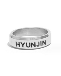 Кольцо Хенджин (Hyunjin): Stray Kids со стразом серебряное