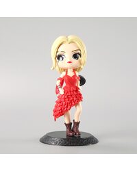 Фигурка Харли Квинн в красном платье (Harley Quinn) Qposket 14 см.