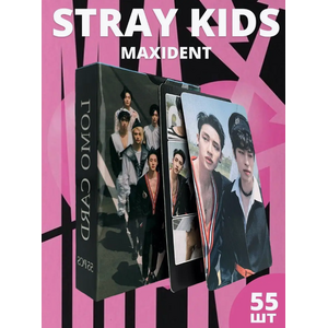 Набор карточек Stray Kids Maxident 55 шт.