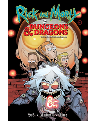 Комикс Рик и Морти против Dungeons & Dragons. Часть II. Заброшенные дайсы