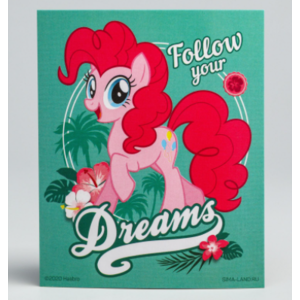 Открытка My little pony "Follow your dreams" 9х10