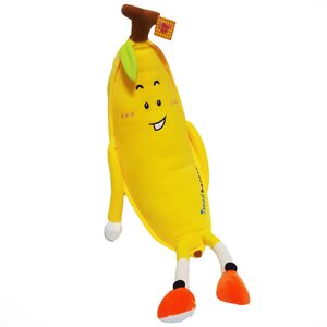 Мягкая игрушка Банан с ножками 83 см.