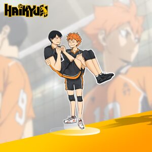 Акриловая фигурка HandMade+ Шое Хината и Тобио Кагеяма: Волейбол (Volleyball) 15 см.