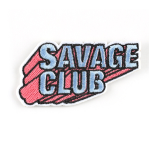 Нашивка Savage Club 8 см.