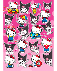 Стикерпак 215 Hello Kitty.Формат А4