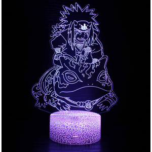 Светильник Джирайя на Гамабунте: Наруто (Jiraya on the Toad: Naruto) 3D