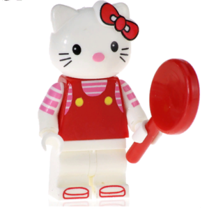 Фигурка Lepin Hello Kitty красная