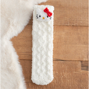 Носки Hello Kitty махровые белые высокие (36-41)