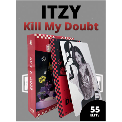 Набор карточек Itzy Kill My Doubt 55 шт.