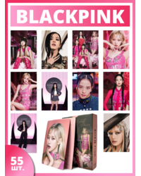 Набор карточек BlackPink Born Pink 55 шт.