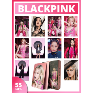 Набор карточек BlackPink Born Pink 55 шт.