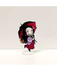 Акриловая фигурка HM Незуко Камадо с зонтом: Клинок рассекающий демонов (Nezuko Kamado: Demon Slayer) 8 см.