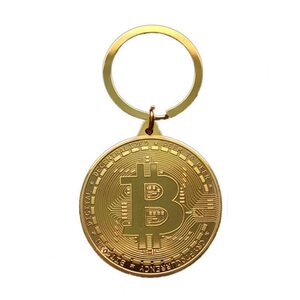 Брелок Биткоин (Bitcoin) металлический