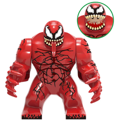 Фигурка Lepin Карнаж Перевоплощение: Человек Паук (Karnaj: Spider Man) 10 см.