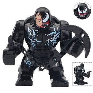 Фигурка Lepin Веном перевоплощение: Человек Паук Классический (Venom: Spider Man) 10 см.