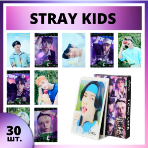 Набор карточек Stray Kids Neon 30 шт.