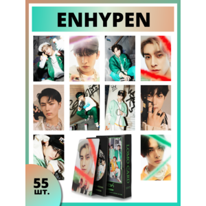 Набор карточек Enhypen Japan 1st Album 55 шт.