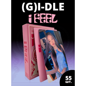 Набор карточек (G)I-DLE I Feel 55 шт.