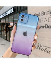 Чехол Градиент фиолетово-синий Iphone 12Pro