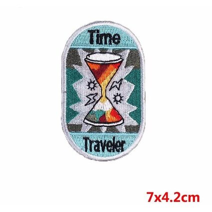 Нашивка Time Traveler 7 см.