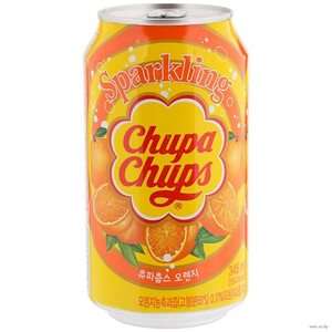 Газированный напиток Chupa-Chups Апельсин 345 мл.