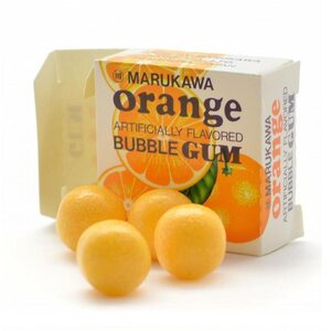 Жевательная резинка Marukawa Апельсин 5,4 гр.