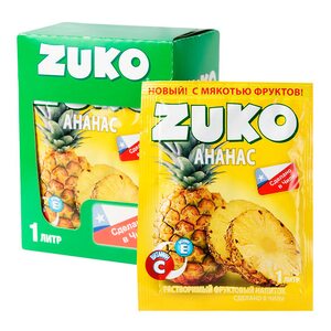 Растворимый напиток Zuko Ананас 25 гр.