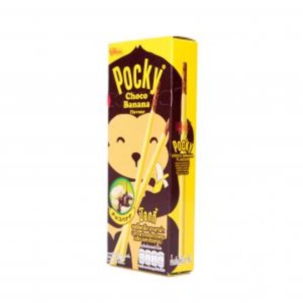 Палочки Pocky Mini в глазури Банан в шоколаде 25 гр.