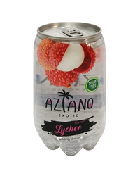 Газированный напиток Aziano со вкусом личи 350 мл.