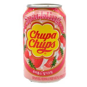 Газированный напиток Chupa-Chups Клубника 345 мл.