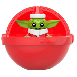 Фигурка Lepin Малыш Йода в новогодней люльке: Мандалорец (Baby Yoda: The Mandalorian)