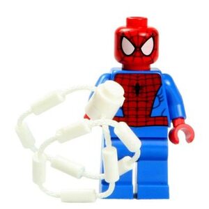 Фигурка Lepin Человек Паук с паутиной (Spider Man)
