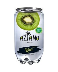 Газированный напиток Aziano со вкусом киви 350 мл.