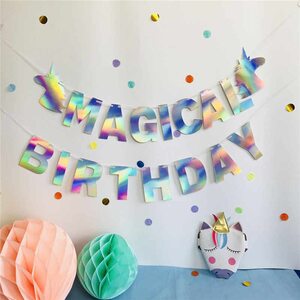 Гирлянда для праздника Magical Birthday (Happy party)