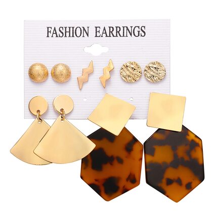 Набор Сережек Fashion Earrings №1 (5 шт.)